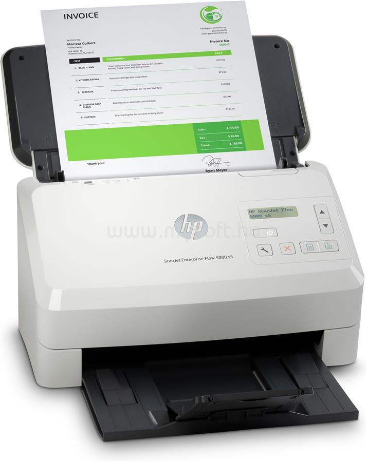 HP ScanJet Enterprise Flow 5000 s5 dokumentumszkenner