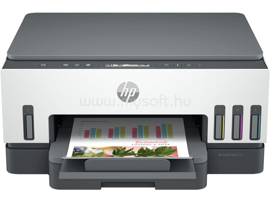 HP SmartTank 720 színes multifunkciós tintasugaras tintatartályos nyomtató