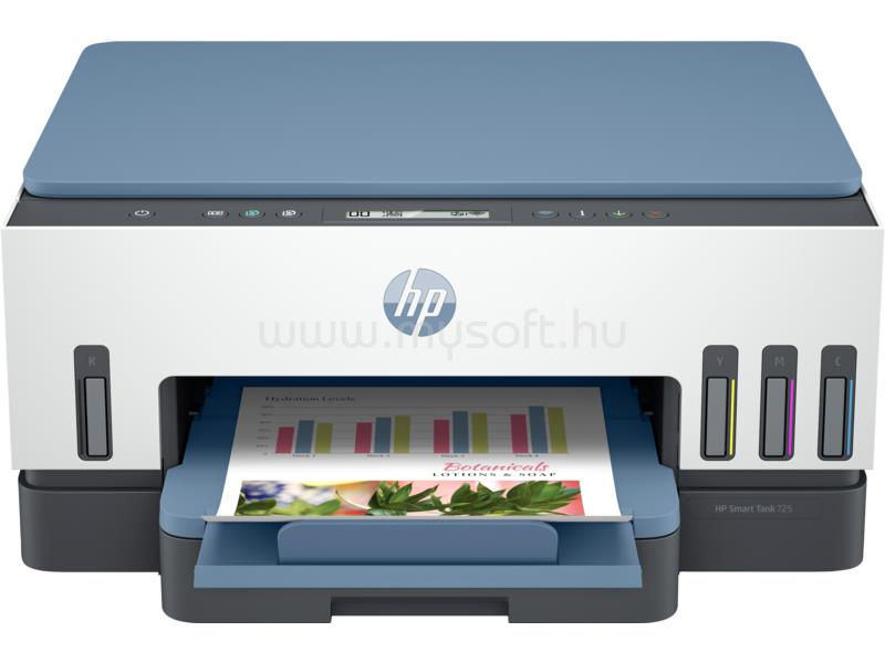HP SmartTank 725 színes multifunkciós tintasugaras tintatartályos nyomtató