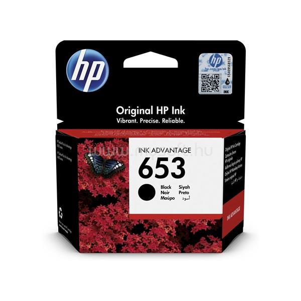 HP 653 Eredeti fekete tintapatron (360 oldal)