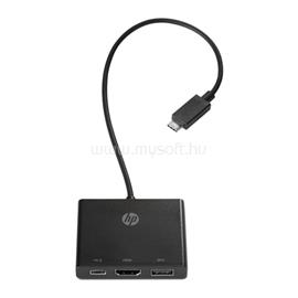 HP USB-C-HDMI/USB 3.0/USB-C elosztó 1BG94AA small