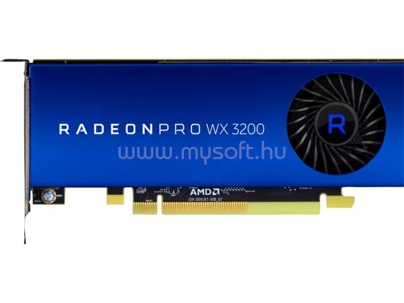 HP Videokártya AMD Radeon Pro WX 3200 4GB 4 mDP GFX