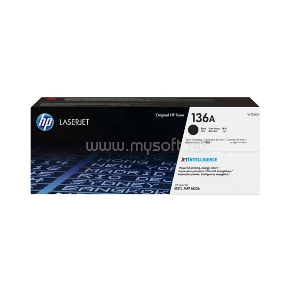 HP 136A Eredeti fekete LaserJet tonerkazetta (1150 oldal)