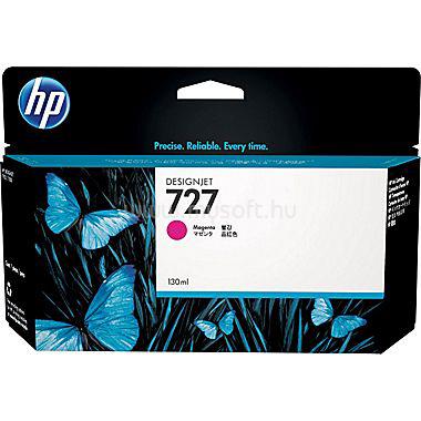 HP 727 Eredeti bíbor DesignJet tintapatron (130ml)