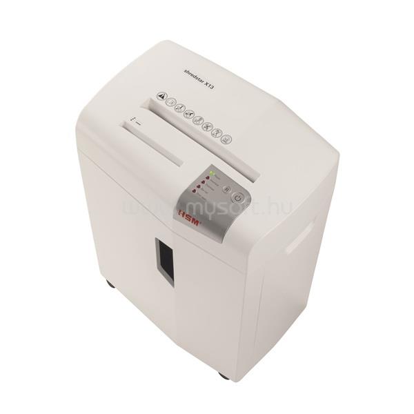 HSM Shredstar X13 iratmegsemmisítő