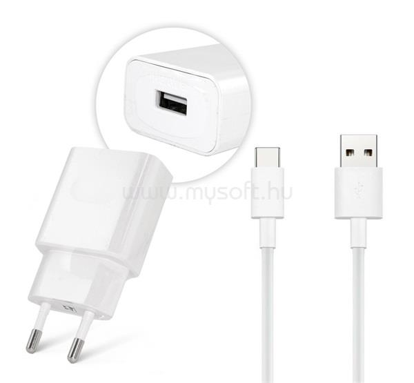 HUAWEI HUAWEI hálózati töltő USB aljzat 10W, OEM, FEHÉR