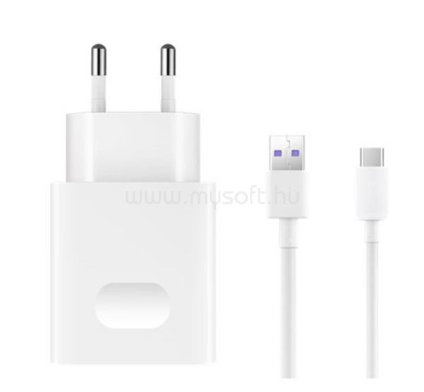 HUAWEI HUAWEI hálózati töltő USB aljzat 22.5W, OEM, FEHÉR