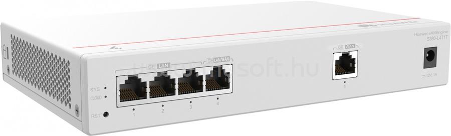 HUAWEI S380-L4T1T Engine Gateway 1x1000BASE-T ports (WAN) + 4x1000BASE-T ports (LAN)