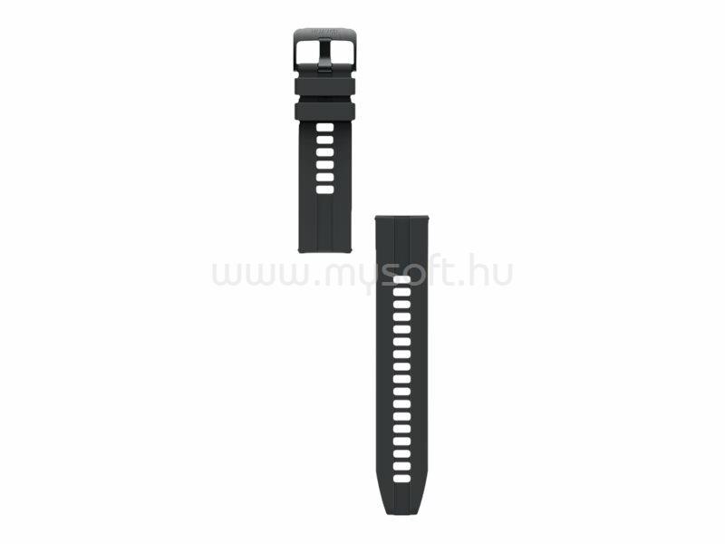 HUAWEI Strap for WATCH GT Series 46mm Watch 3 Series Black Fluoroelastomer