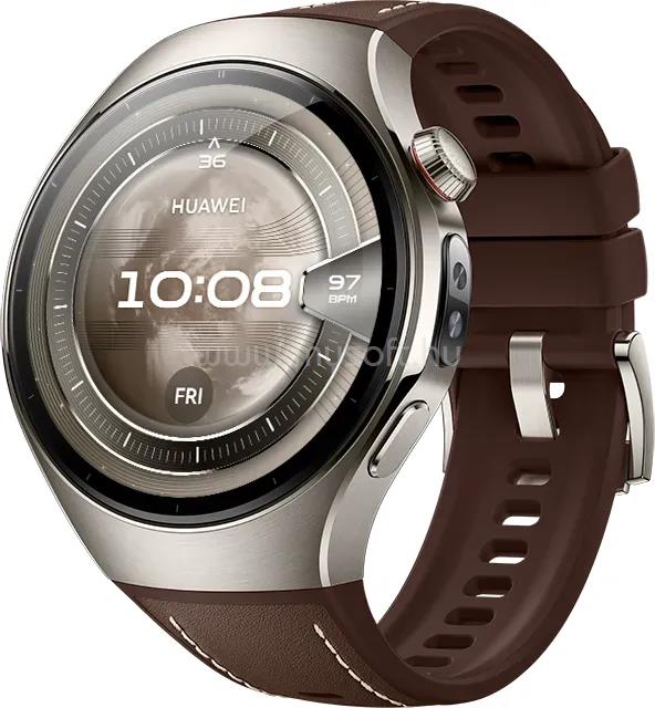 HUAWEI Watch 5 46mm okosóra (barna)