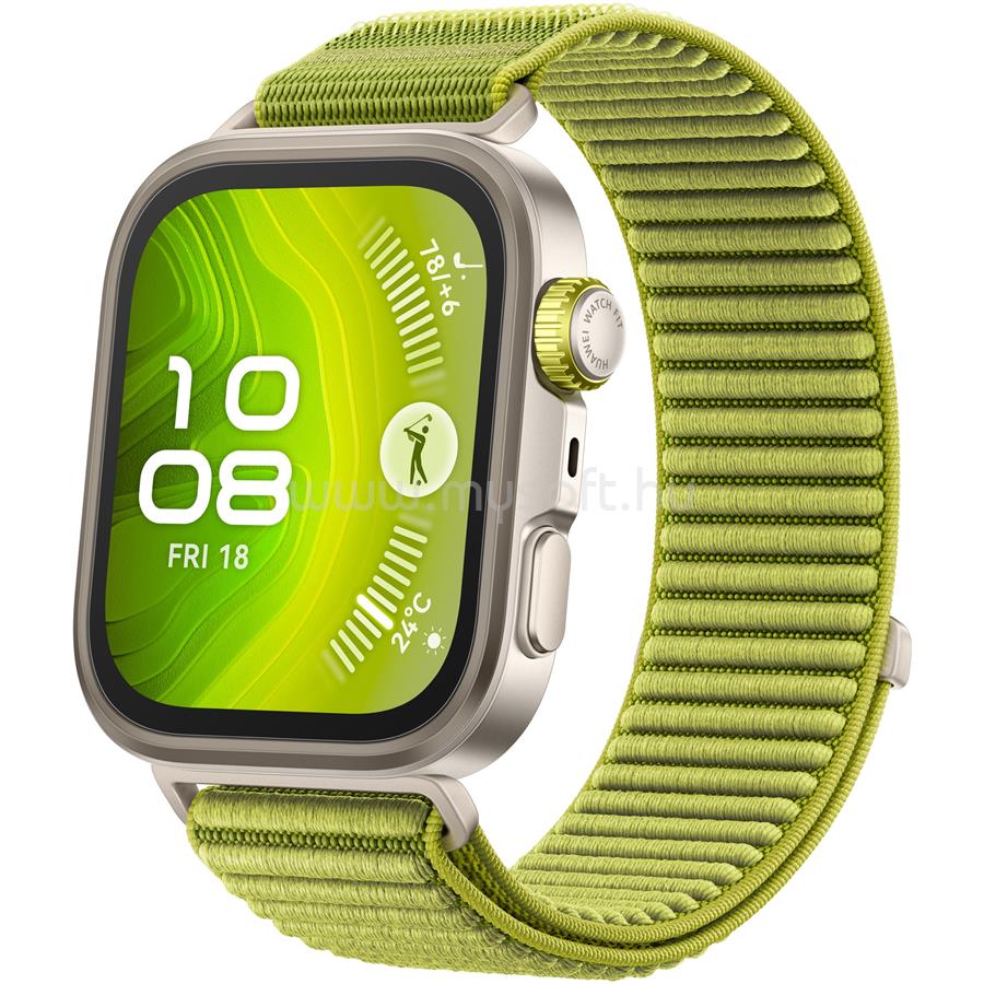 HUAWEI WATCH Fit 4 Pro okosóra (zöld)