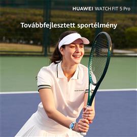 HUAWEI Watch Fit 5 Pro okosóra nejlon szíj, NFC, NARANCSSÁRGA HUAWEI_55020HRW small