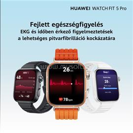 HUAWEI Watch Fit 5 Pro okosóra szilikon szíj, NFC, FEHÉR HUAWEI_55020HRX small