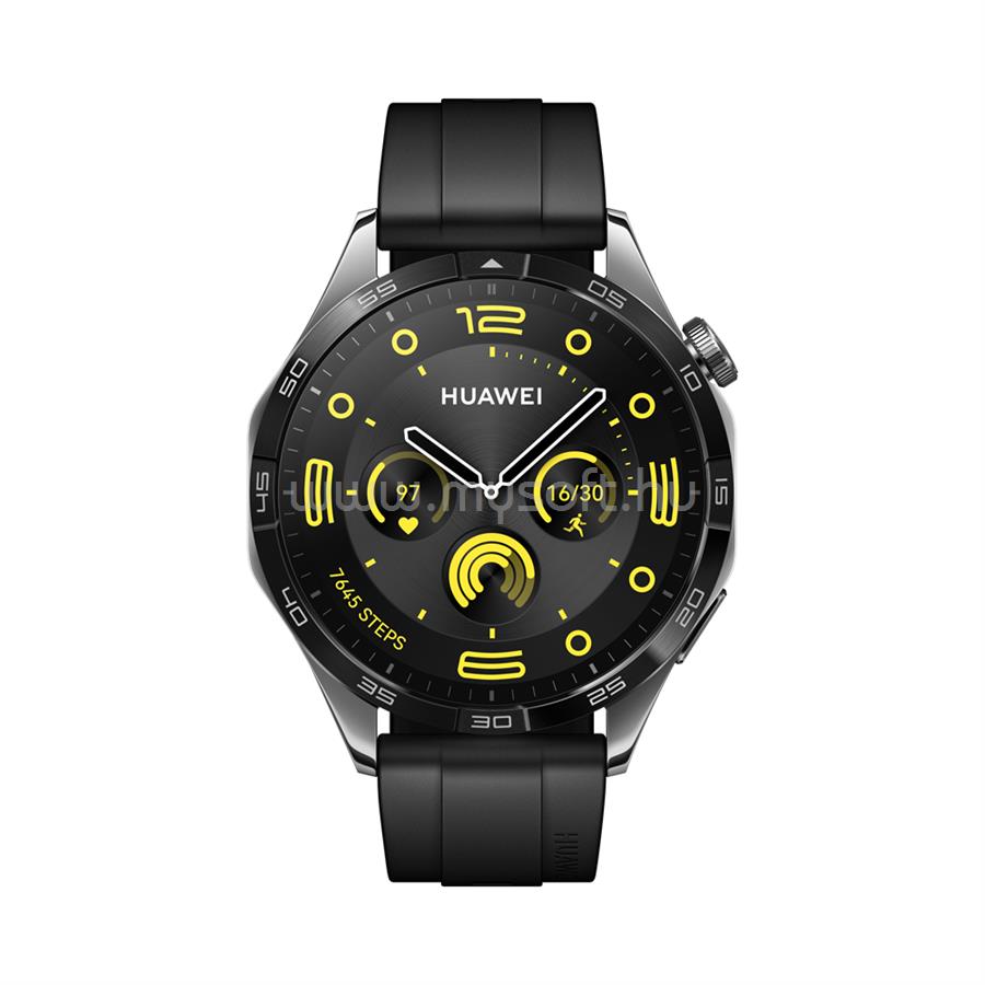 HUAWEI Watch GT 4 46mm okosóra (fekete)