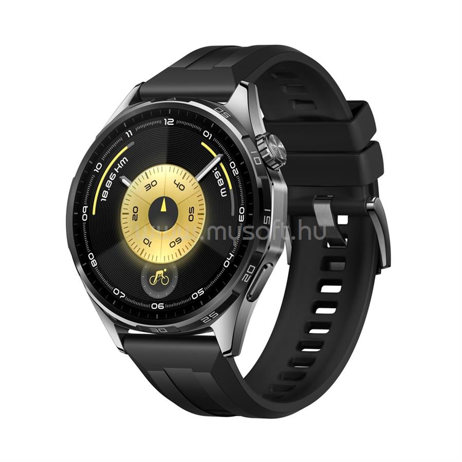 HUAWEI Watch GT6 46mm okosóra (fekete)