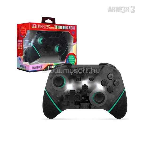 HYPERKIN ARMOR3 NUCHAMP Nintendo Switch Kiegészítő Vezeték nélküli kontroller (kék)