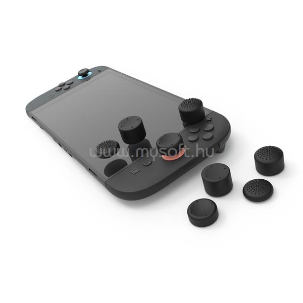 HYPERKIN M07713 Pro Series Nintendo Switch 2 fekete hüvelykujj csúszásgátló csomag (8 db)