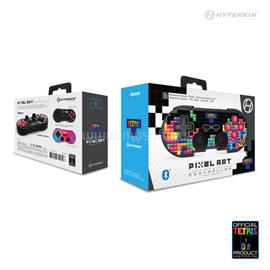 HYPERKIN Pixel Art Tetris Nintendo Switch/PC/Mac/Android "Tetrimino Stack" BT kontroller M01328-TETS small