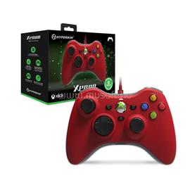 HYPERKIN Xenon Xbox Series|One/Windows 11|10 piros Xbox liszenszelt vezetékes kontroller M01368-RD small