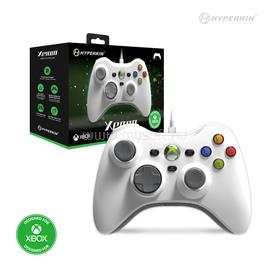 HYPERKIN Xenon Xbox Series|One/Windows 11|10 Xbox liszenszelt Vezetékes kontroller, Fehér M01368-WH small