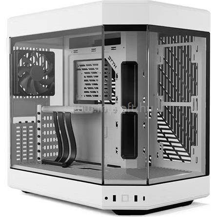HYTE Y60 fehér (táp nélküli) ablakos E-ATX ház