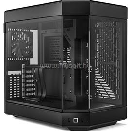 HYTE Y60 fekete (táp nélküli) ablakos E-ATX ház CS-HYTE-Y60-B small