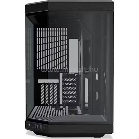 HYTE Y70 fekete (táp nélküli) ablakos E-ATX ház