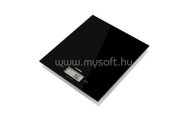 HYUNDAI KVE893B digitális konyhai mérleg (fekete)