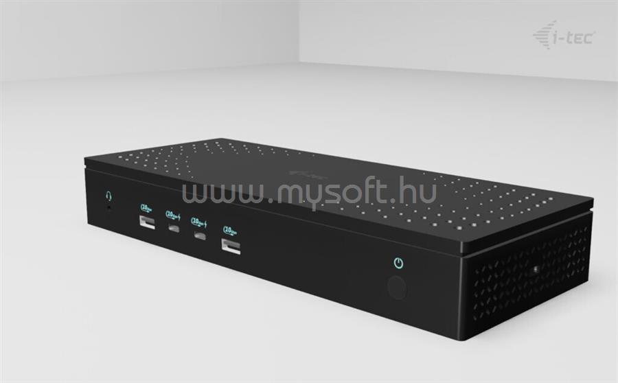 I-TEC Universal 5x 4K/60Hz Display Docking Station + Power Delivery 100W