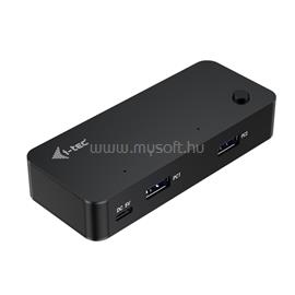 I-TEC Universal KVM HUB 2x USB-C + 2x USB-A 3.0 CAKVMHUB2A2C small