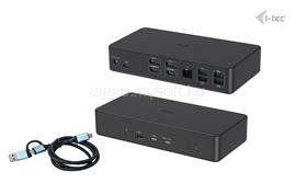 I-TEC USB 3.0 / USB-C / Thunderbolt 3 Professional Dual 4K Display Docking Station Gen. 2 + Power Delivery 100W CADUAL4KDOCKPD2 small
