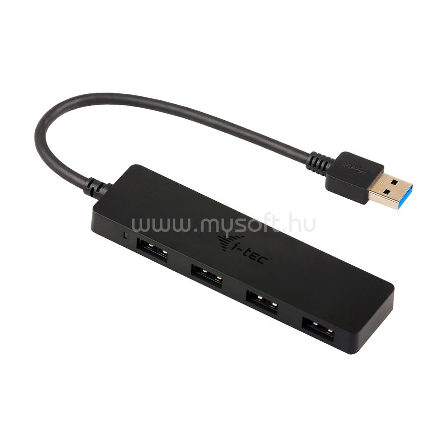 I-TEC USB 3.0 SLIM 4-PORT HUB PASSIVE - NO PSU 2.0/1.1 COMP.