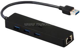 I-TEC USB 3.0 SLIM HUB + GLAN 3X USB 3.0 10/100/1000MBPS U3GL3SLIM small