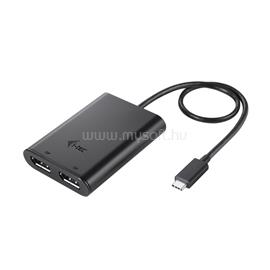 I-TEC USB-C 3.1 Dual 4K DP Video Adapter C31DUAL4KDP small