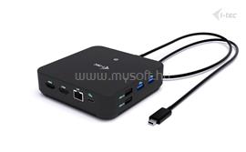 I-TEC USB-C DP Dual HDMI Docking Station with Power Delivery 100 W + i-tec Universal Charger 100W C31TRIVIDPRO100W small