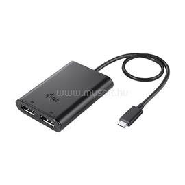 I-TEC USB-C Dual 4K/60Hz (single 8K/30Hz) DP Video Adapter C31DUAL4K60DP small