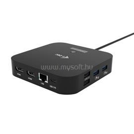 I-TEC USB-C Dual HDMI Docking Station with Power Delivery 100 W C31DUALHDMIDOCKPD small