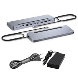 I-TEC USB-C Ergo 3x 4K Display Docking Station with Power Delivery 100 W + i-tec Universal Charger 100 W C31FLAT2PDPRO100W small