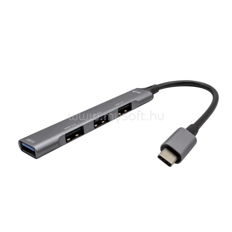 I-TEC USB-C Metal HUB 1x USB 3.0 + 3x USB 2.0