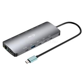 I-TEC USB-C Metal Nano 3x Display Dock, 2x HDMI 1x USB-C video + Power Delivery 140W C31NANOTRIPLEDOCKPD small