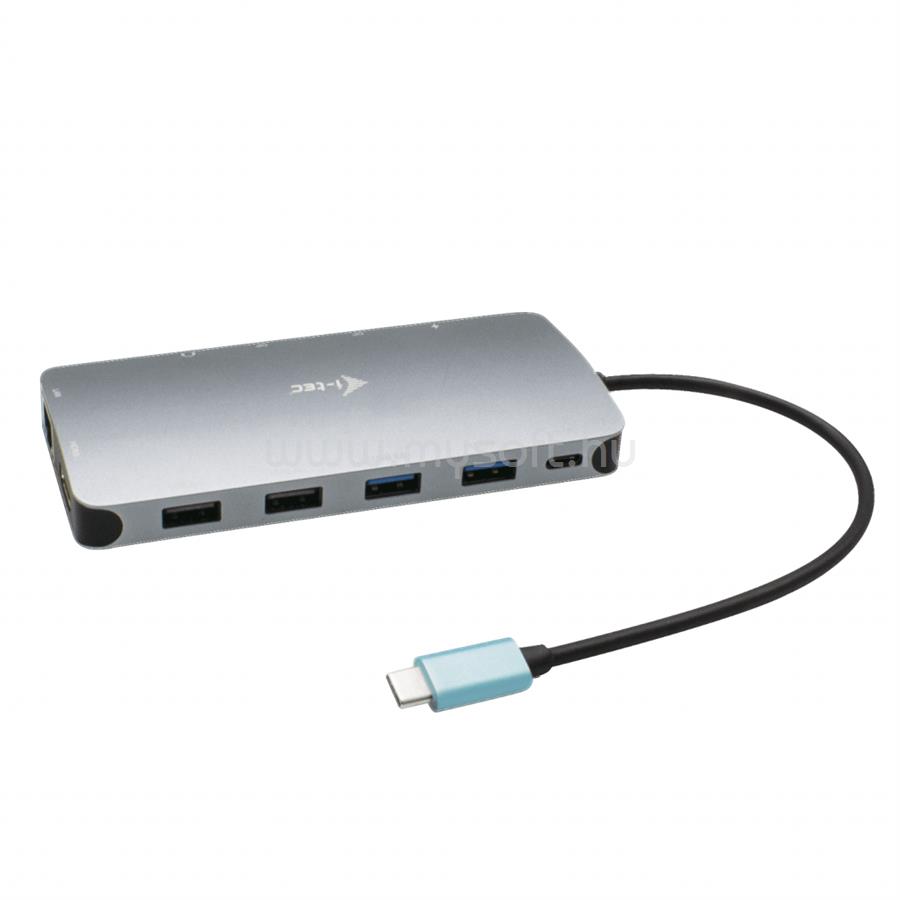 I-TEC USB-C Metal Nano 3x Display Docking Station + Power Delivery 100 W