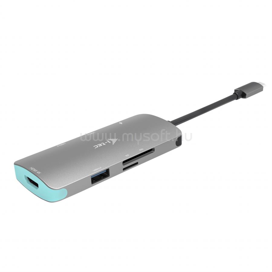 I-TEC USB-C Metal Nano Dock 4K HDMI + Power Delivery 100 W