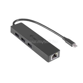 I-TEC C31GL3SLIM USB-C Slim Passive HUB 3 Port + Gigabit Ethernet Adapter C31GL3SLIM small