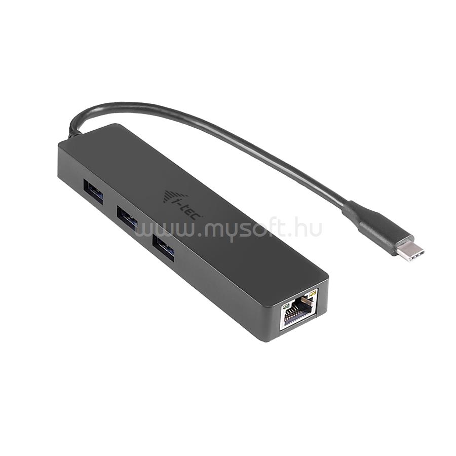 I-TEC C31GL3SLIM USB-C Slim Passive HUB 3 Port + Gigabit Ethernet Adapter