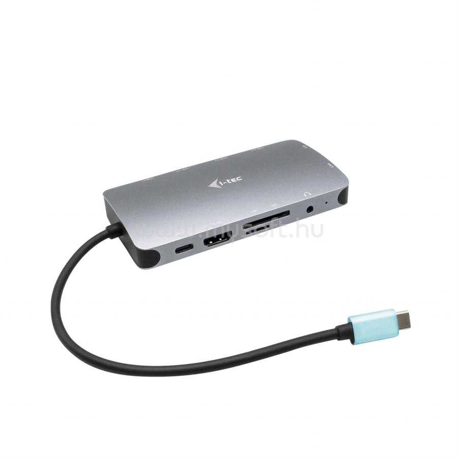 I-TEC USB-C Travel Nano Dock HDMI/VGA with LAN + Power Delivery 100 W