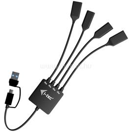 I-TEC USB-C/USB-A Cable HUB 4 port (2x USB-C, 2x USB-A) CACBLHUB2A2C small