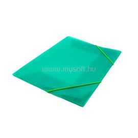 ICARUS Gumis mappa A4, műanyag ICU-8019 zöld ICARUS_66014 small