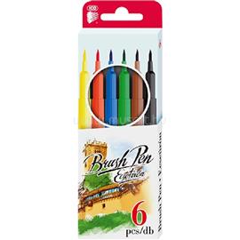 ICO Brush Pen D6 6 különféle színű ecsetirón ICO_9580080052 small