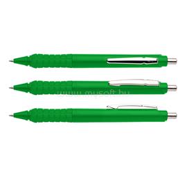 ICO Golyóstoll nyomógombos 0,8mm, műanyag zöld test Apollo K, írásszín zöld ICO_9010142017 small