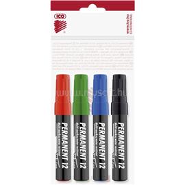 ICO Permanent 12 4db-os vegyes színes marker ICO_9580008001 small